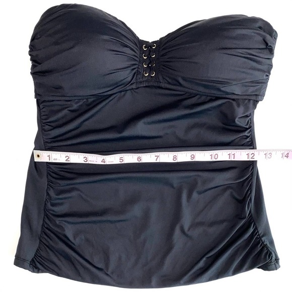 La Blanca Bandeau Tankini Swim Top - Picture 7 of 8